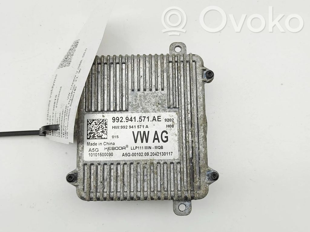 Volkswagen Caddy Modulo di controllo ballast LED 