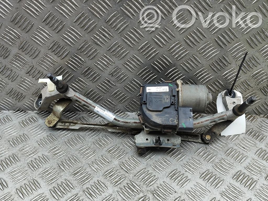 Ford Fiesta Mechanizm i silniczek wycieraczek szyby przedniej / czołowej