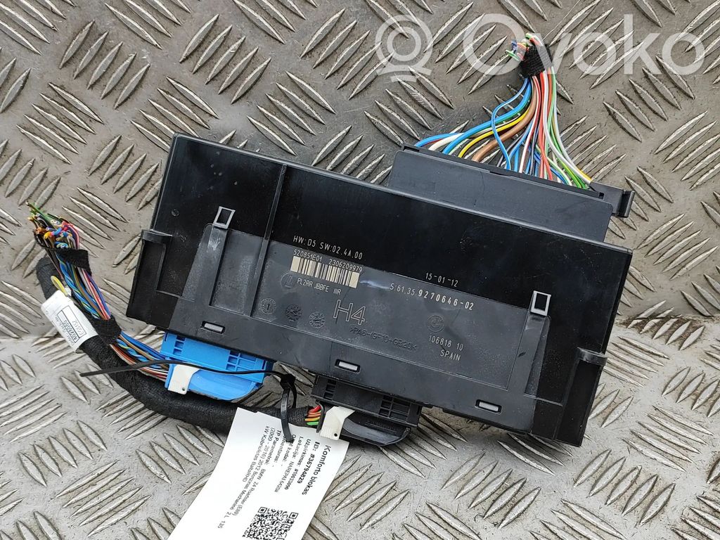 BMW Z4 E89 Modul de control caroserie central 