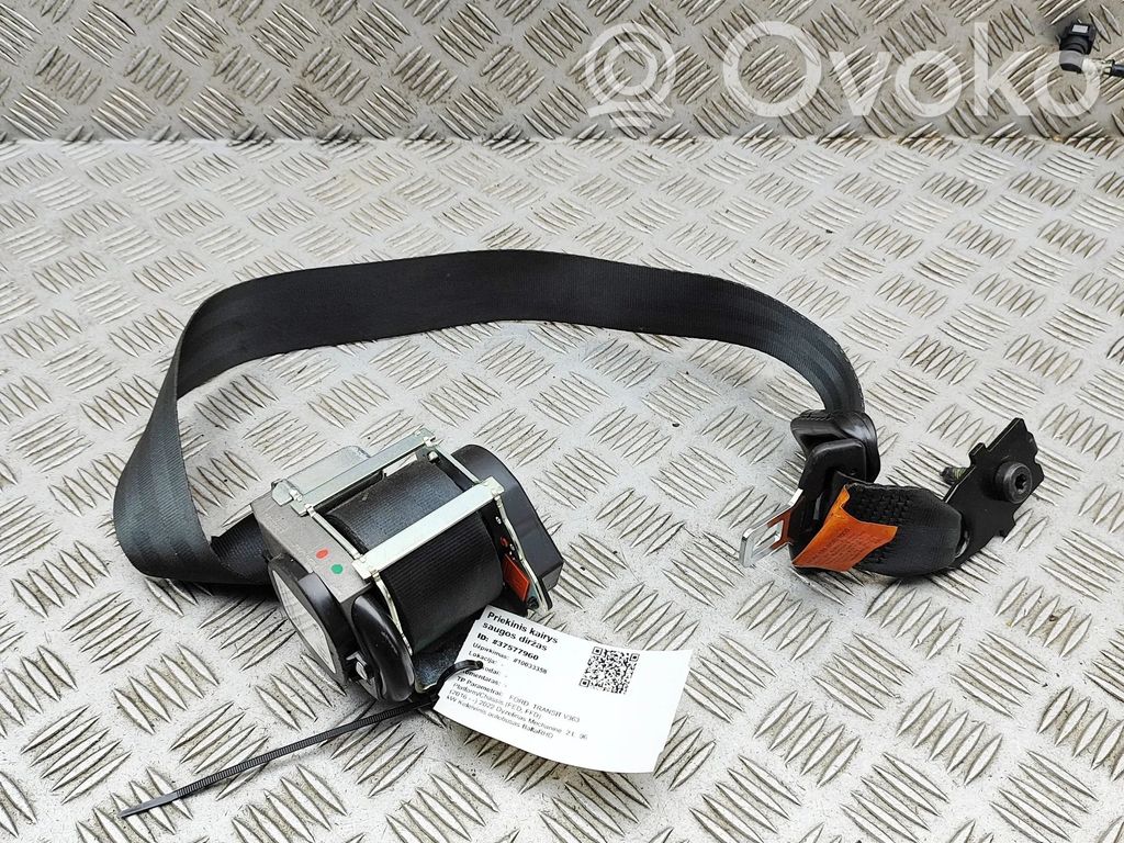 Ford Transit VII Sicherheitsgurt vorne 
