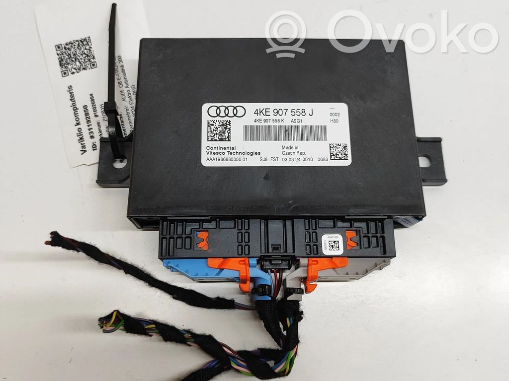Unitate/modul de control motor   4KE907558K,4KE907558J