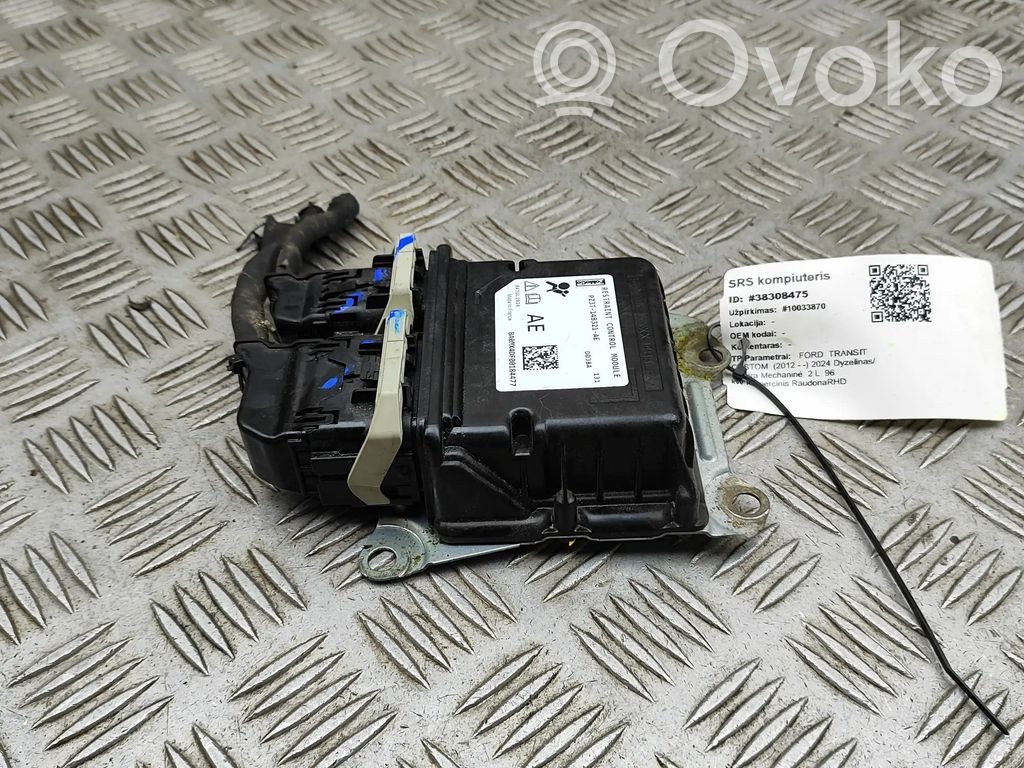 Ford Transit Custom II Unitate/modul de comandă airbaguri 