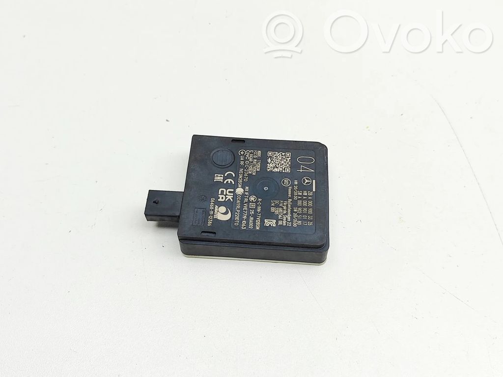 Mercedes-Benz EQS V297 Capteur radar d'angle mort