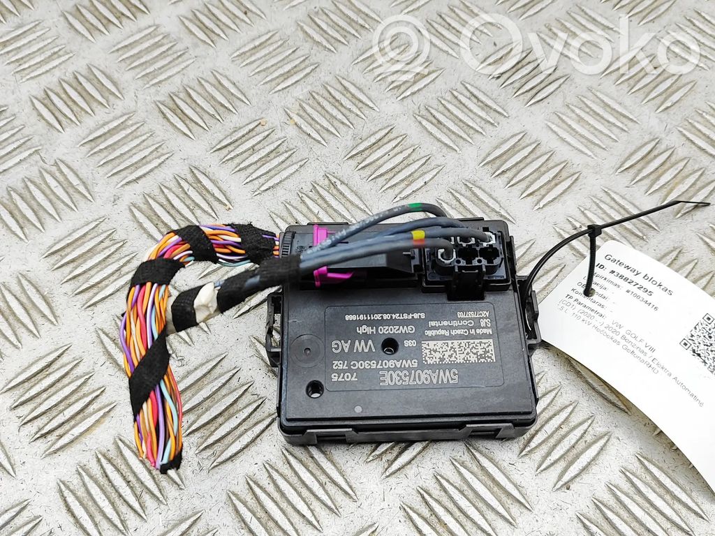 Volkswagen Golf VIII Modulo di controllo accesso