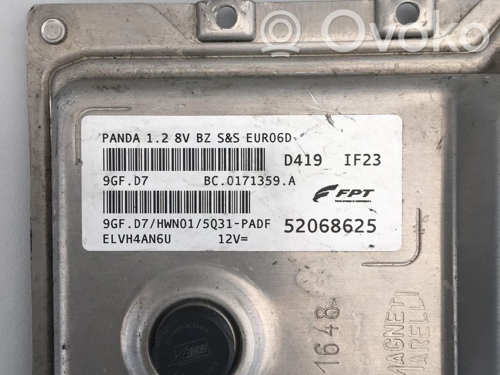 Fiat Panda III Injection control unit/module 