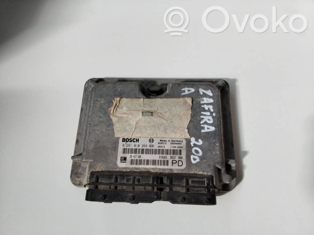 Opel Zafira A Engine control unit/module 