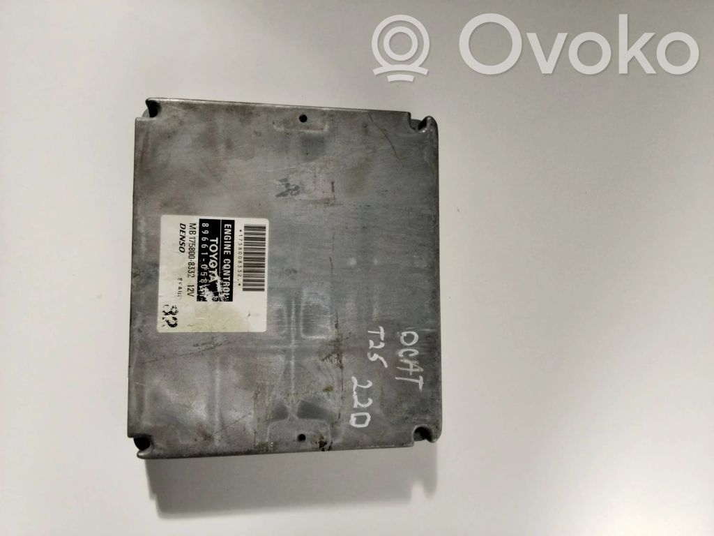 Toyota Avensis T250 Engine control unit/module 