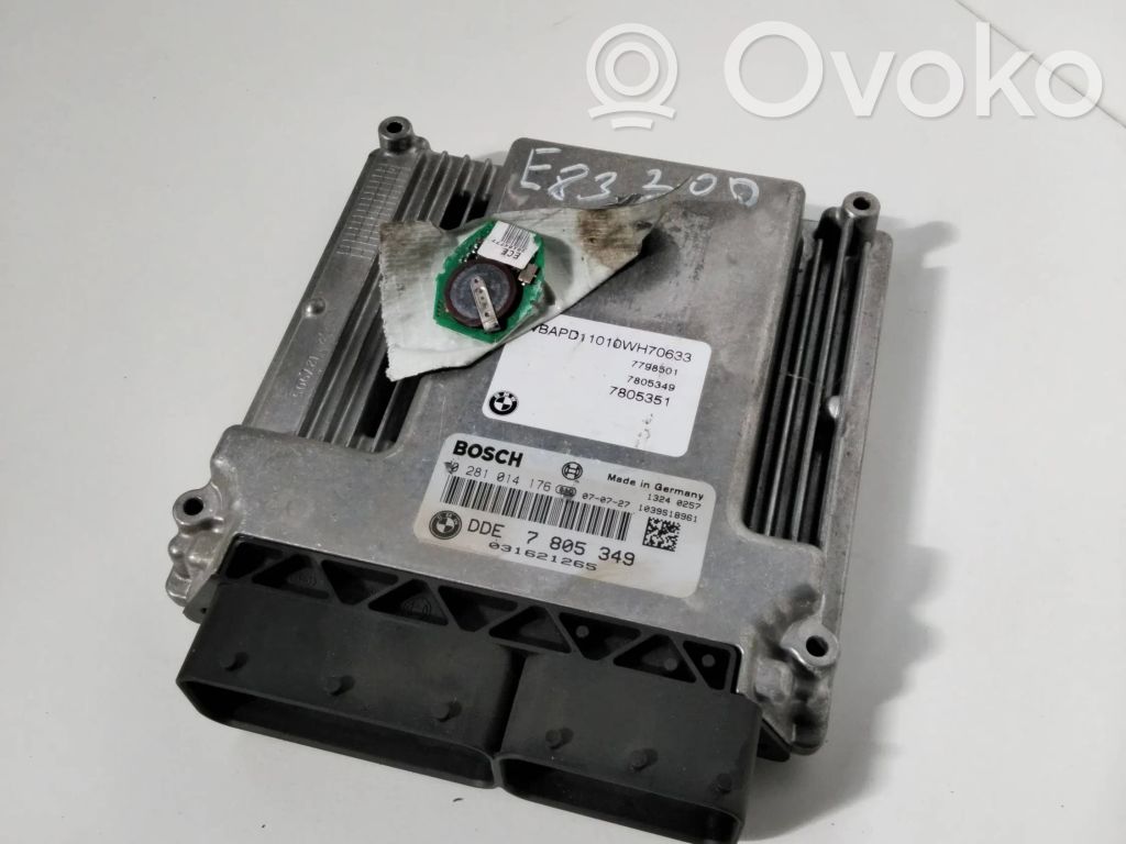 BMW X3 E83 Engine control unit/module 