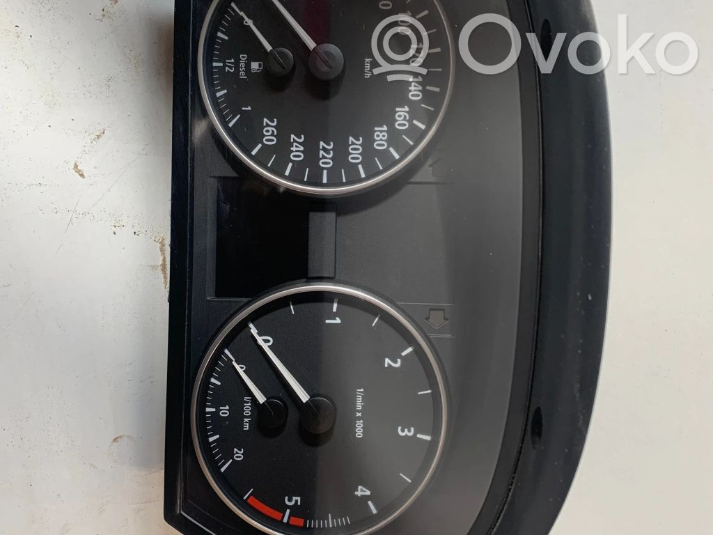 BMW 3 E90 E91 Speedometer (instrument cluster) 