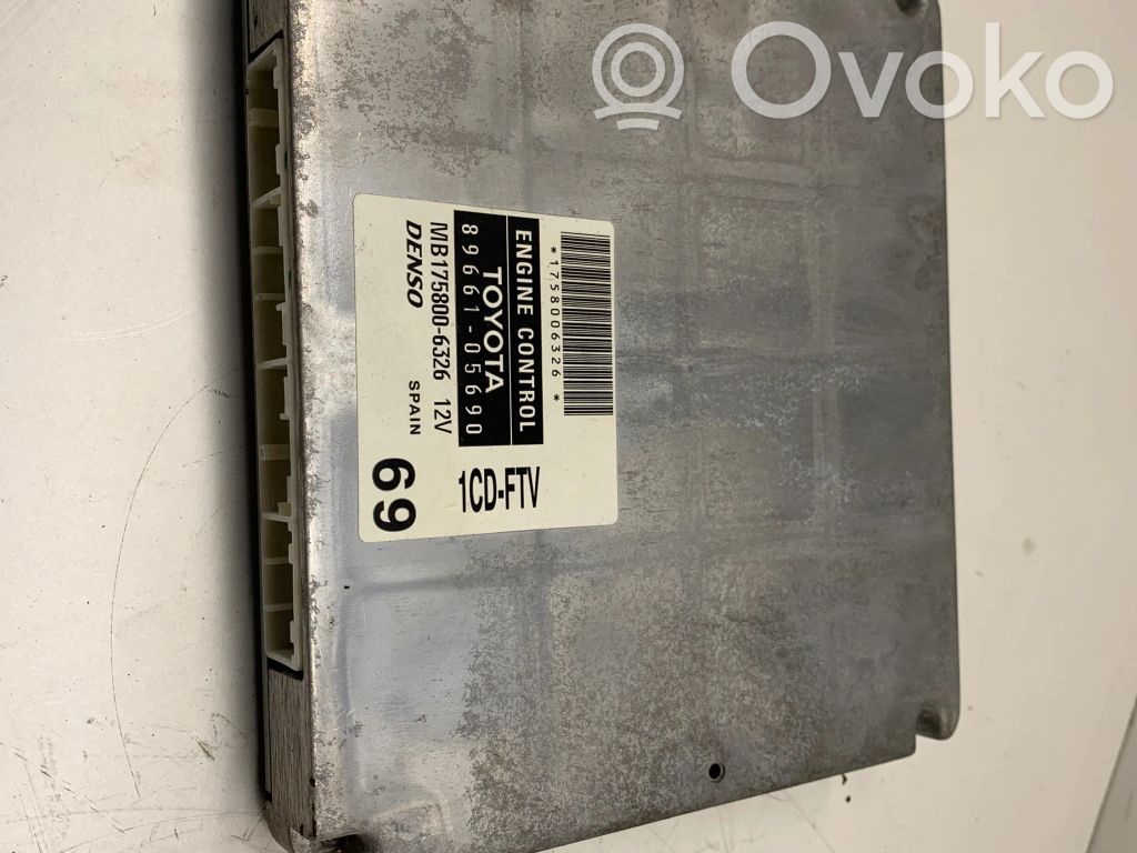 Toyota Avensis T250 Engine control unit/module 