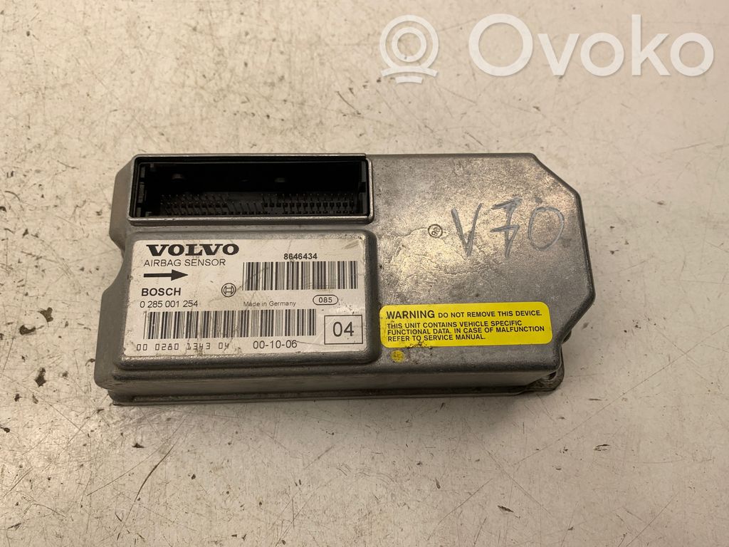 Volvo V70 Airbag control unit/module 