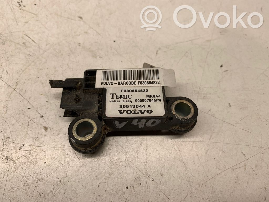 Volvo S40, V40 Sensor impacto/accidente para activar Airbag 
