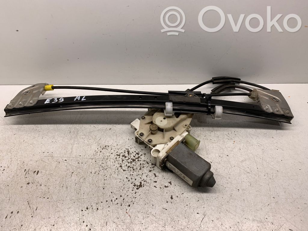 BMW 5 E39 Rear door window regulator with motor 