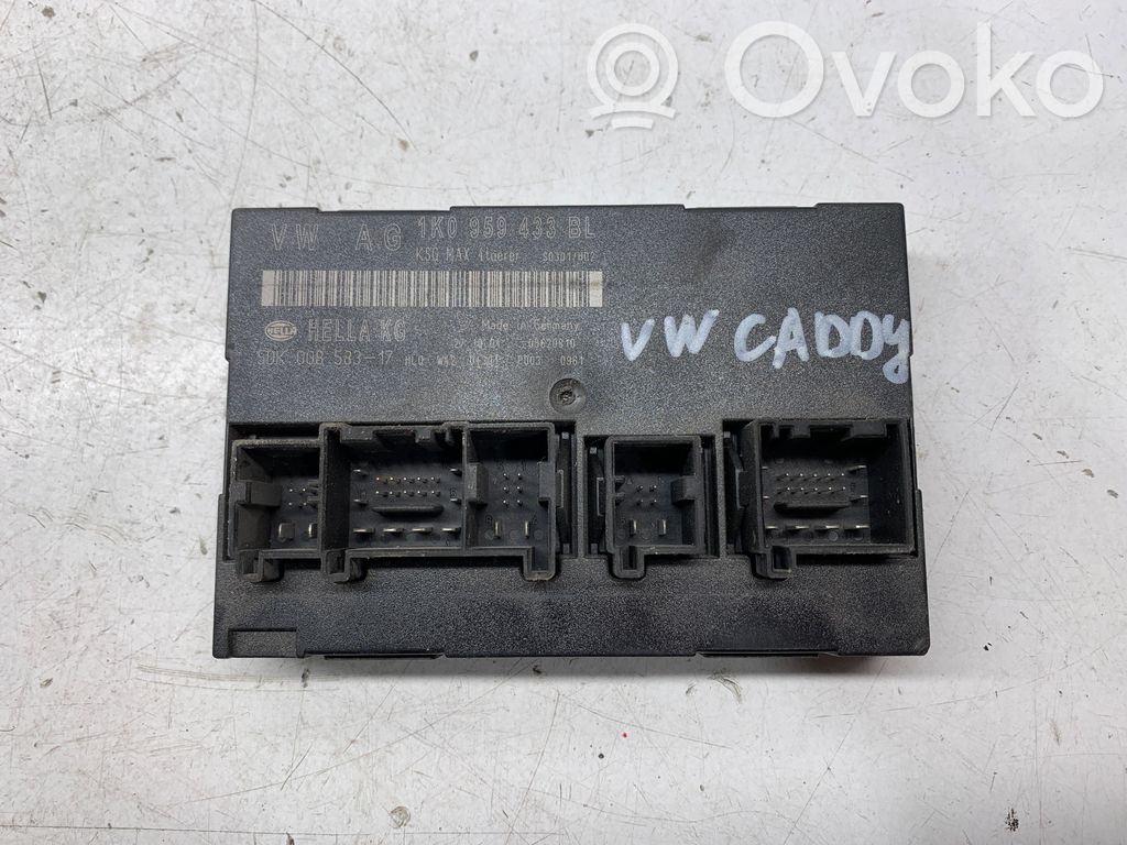 Volkswagen Caddy Mukavuusmoduuli 