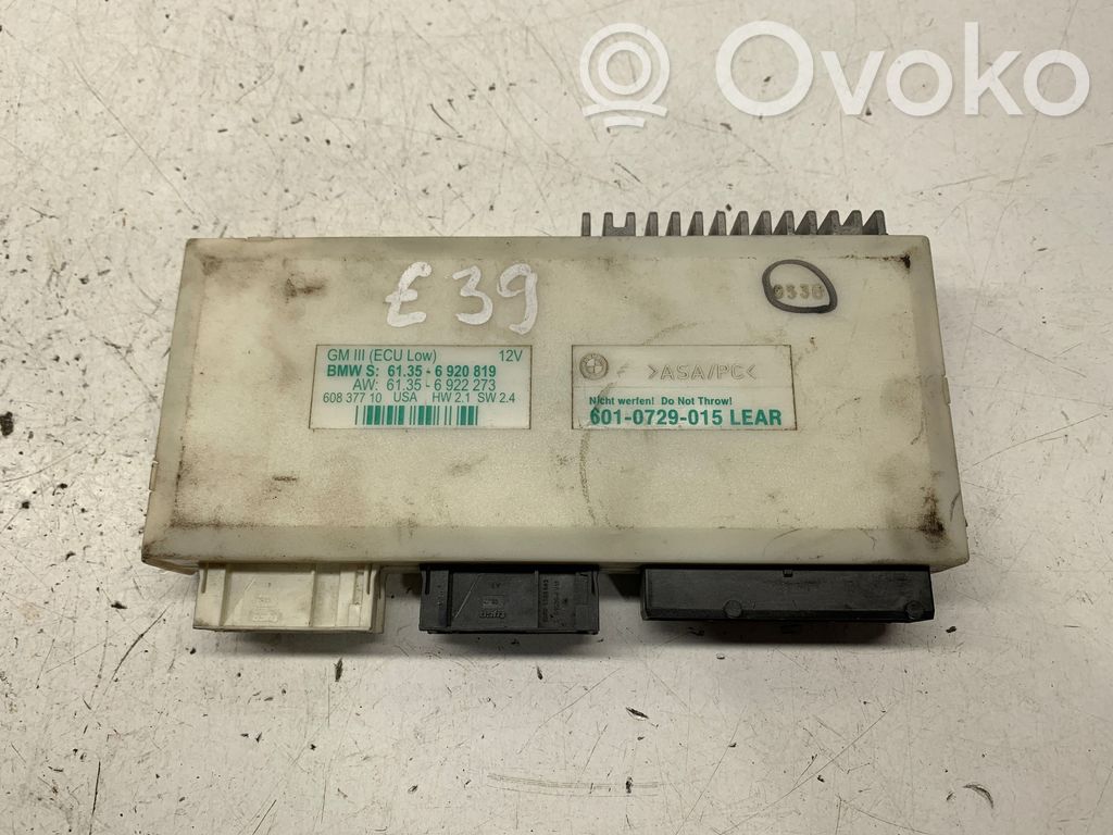 BMW 5 E39 Komforto modulis 