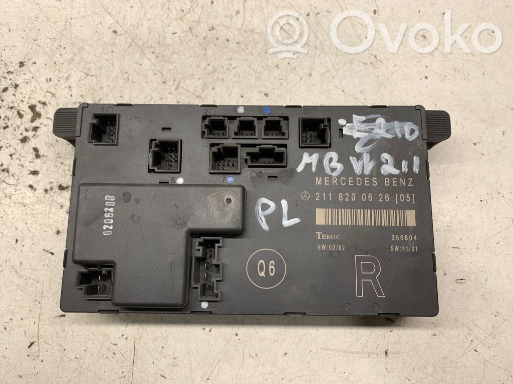 Mercedes-Benz E W211 Door control unit/module 