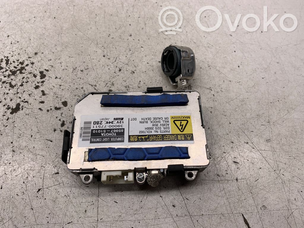 Lexus RX 300 Moduł poziomowanie świateł Xenon 