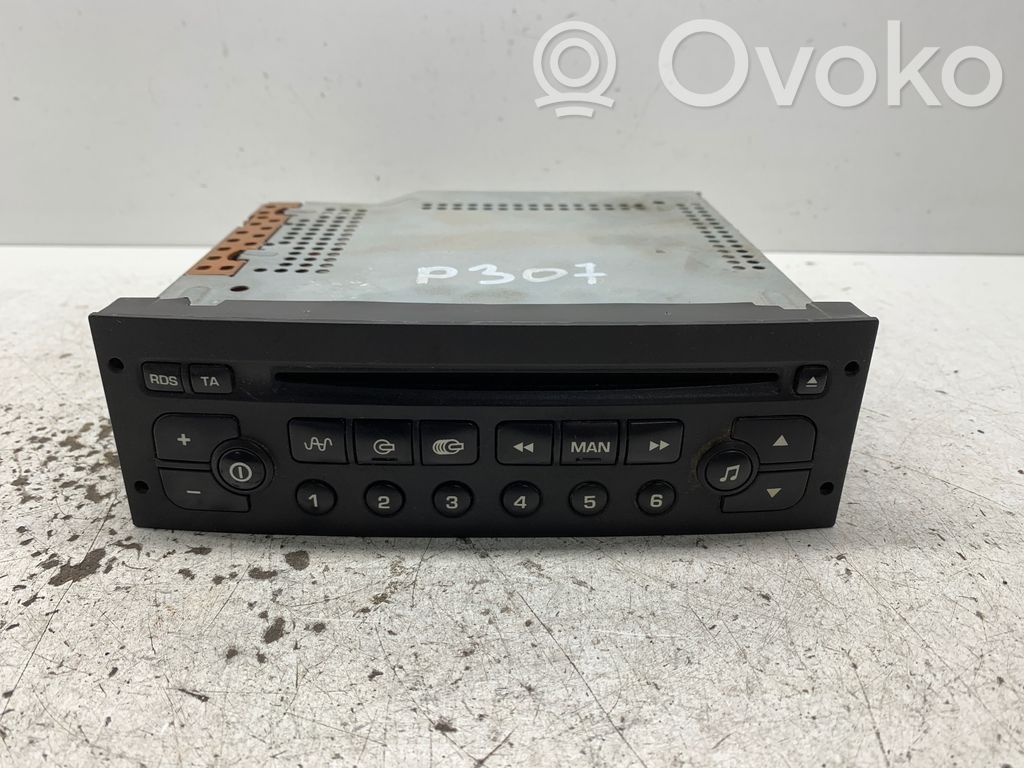 Peugeot 307 Panel / Radioodtwarzacz CD/DVD/GPS 