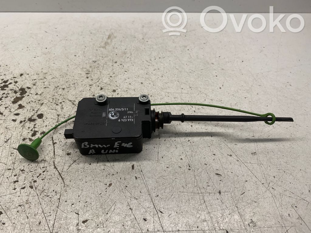 BMW 3 E46 Fuel tank cap lock 