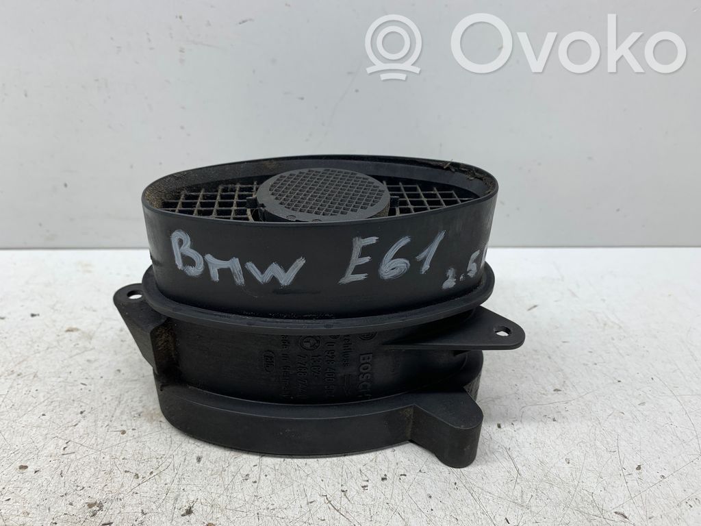 BMW 5 E60 E61 Mass air flow meter 