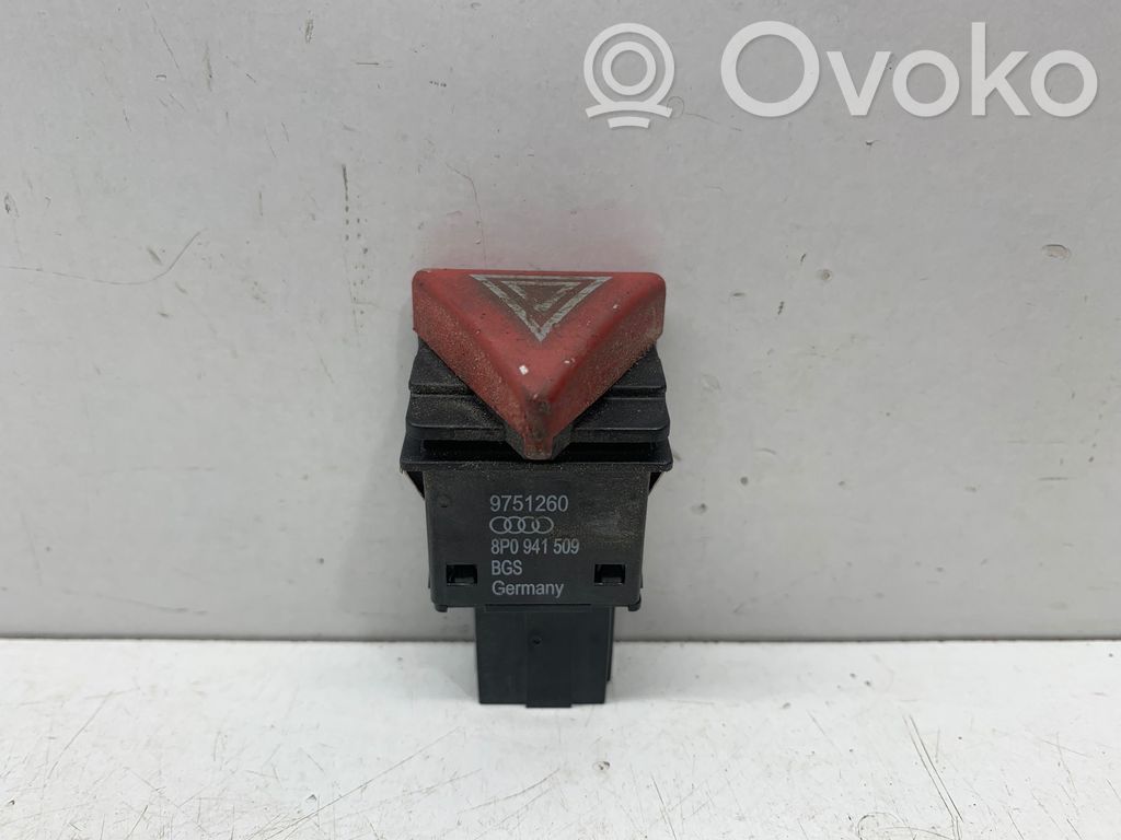 Audi A3 S3 8P Hazard light switch 