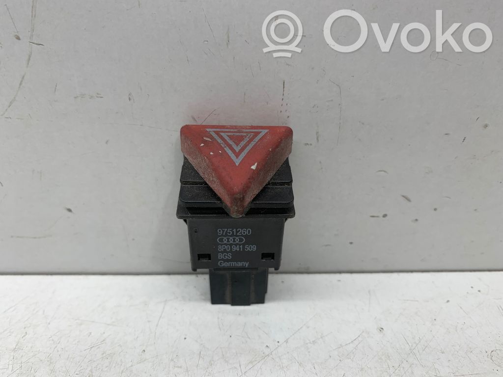 Audi A3 S3 8P Hazard light switch 