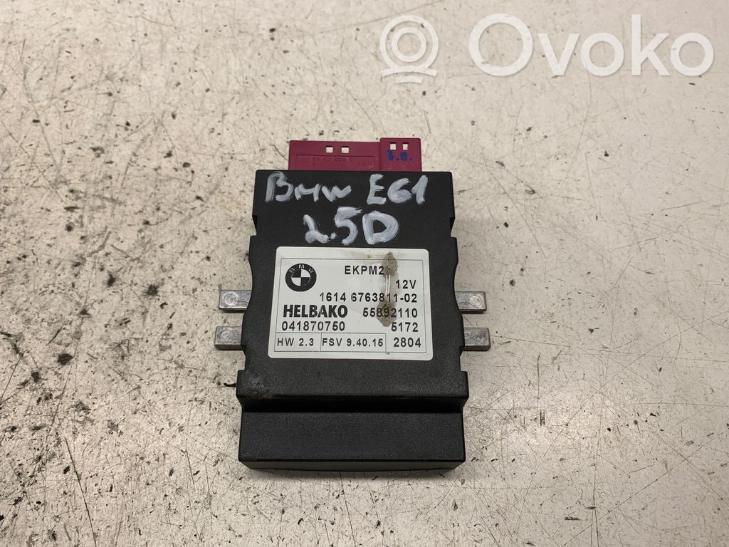 BMW 5 E60 E61 Fuel injection pump control unit/module 