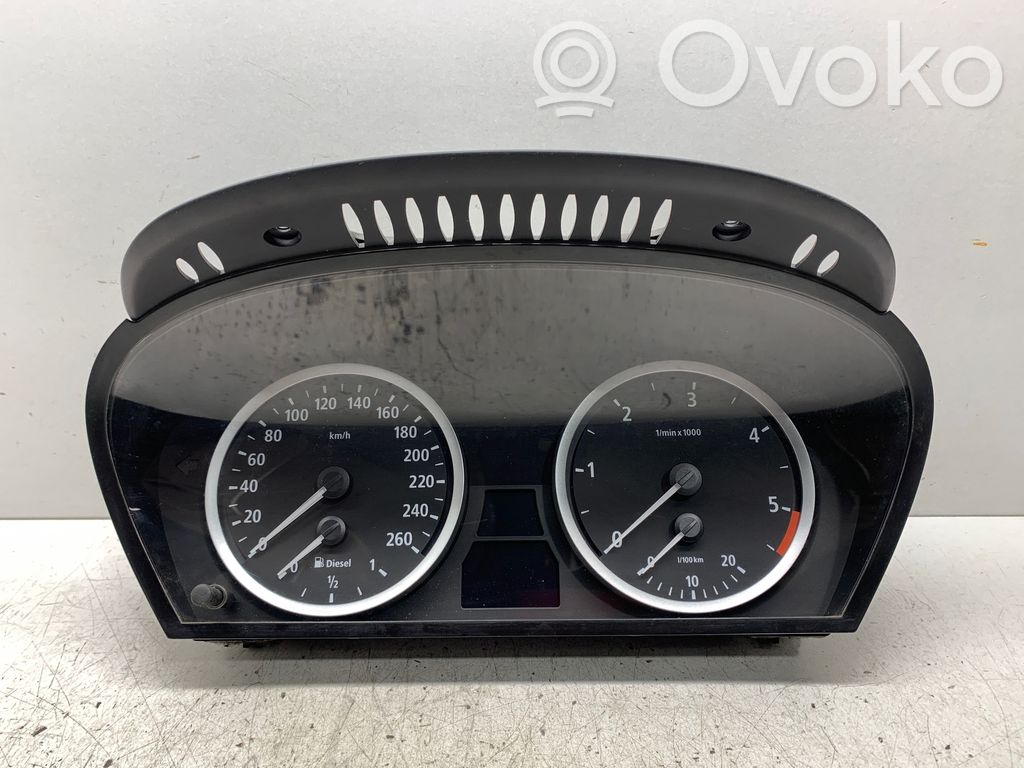 BMW 5 E60 E61 Speedometer (instrument cluster) 
