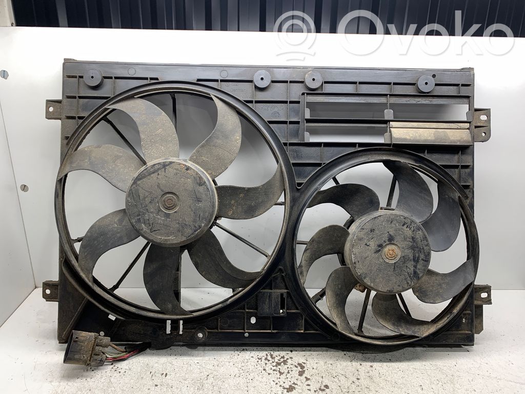 Audi A3 S3 8P Elektrinis radiatorių ventiliatorius 