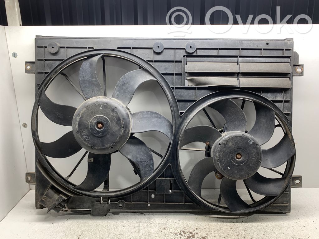 Volkswagen PASSAT B6 Elektryczny wentylator chłodnicy 