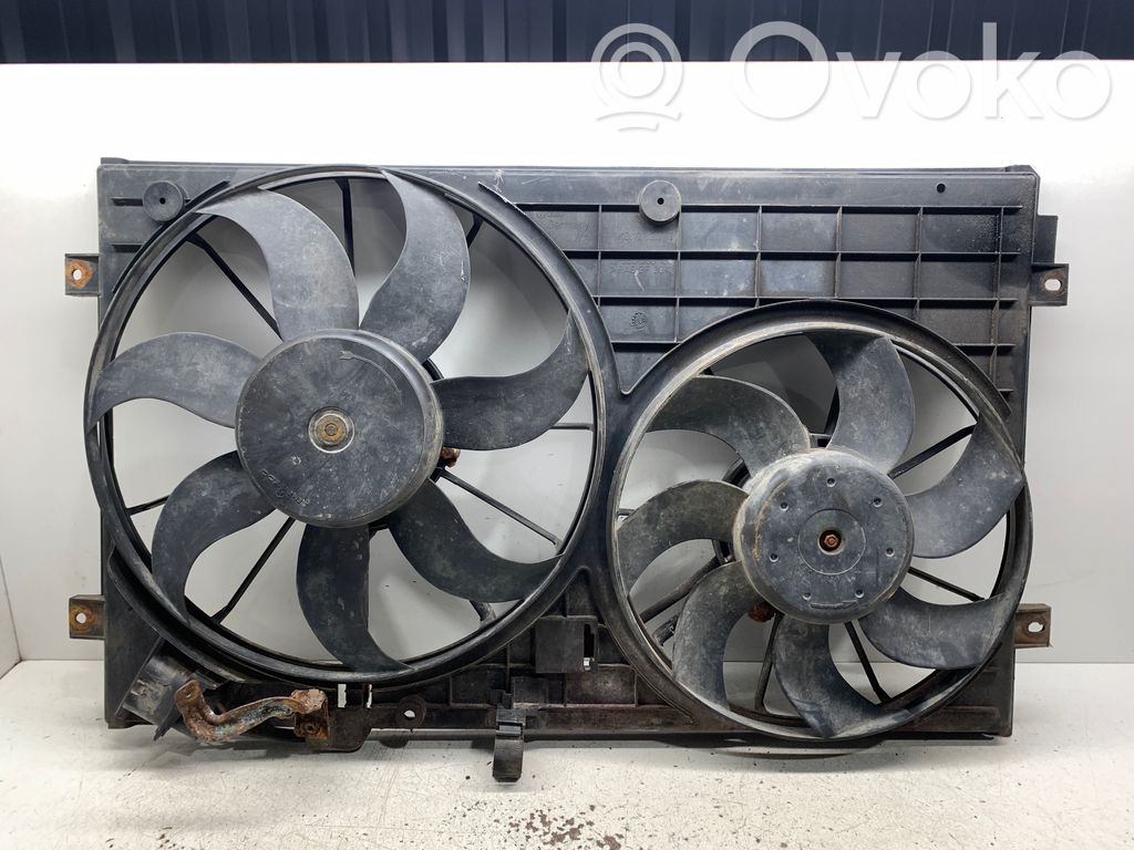 Skoda Octavia Mk2 (1Z) Elektrisks radiatoru ventilators 