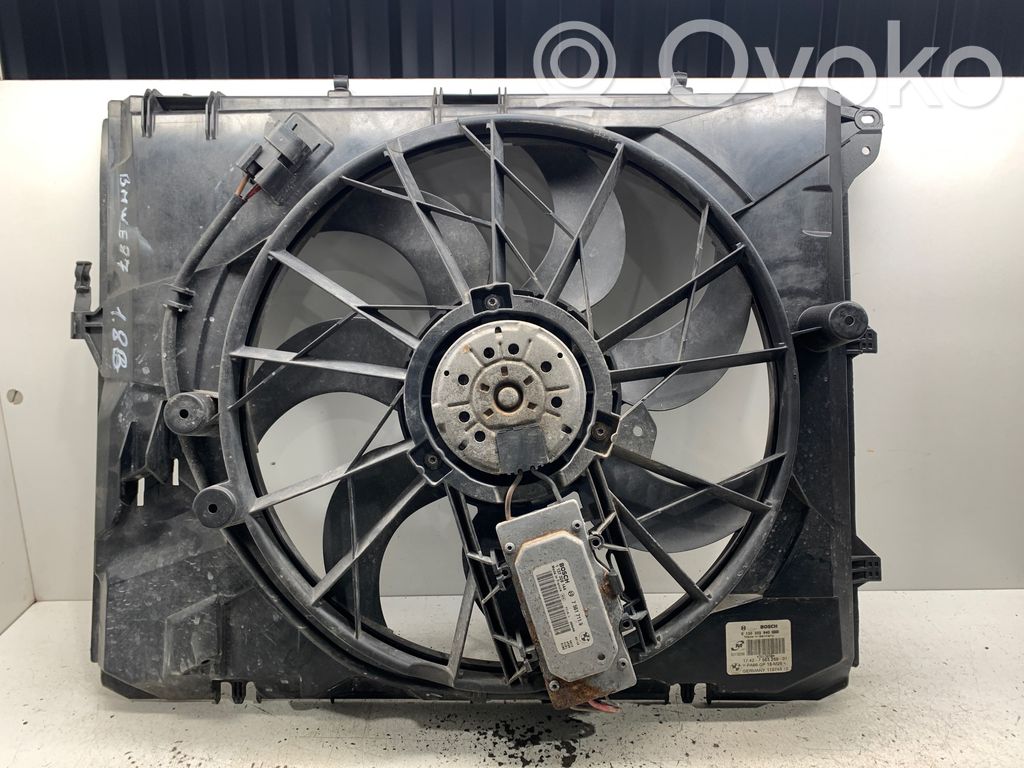 BMW 1 E81 E87 Elektrisks radiatoru ventilators 