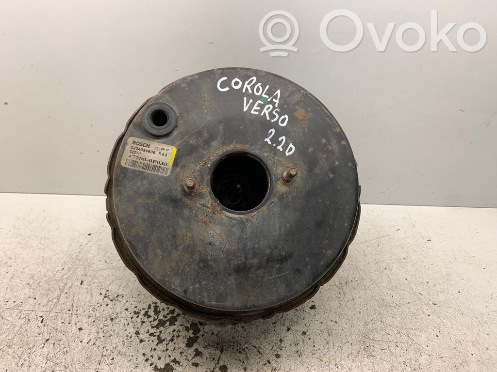 Toyota Corolla Verso E121 Brake booster 