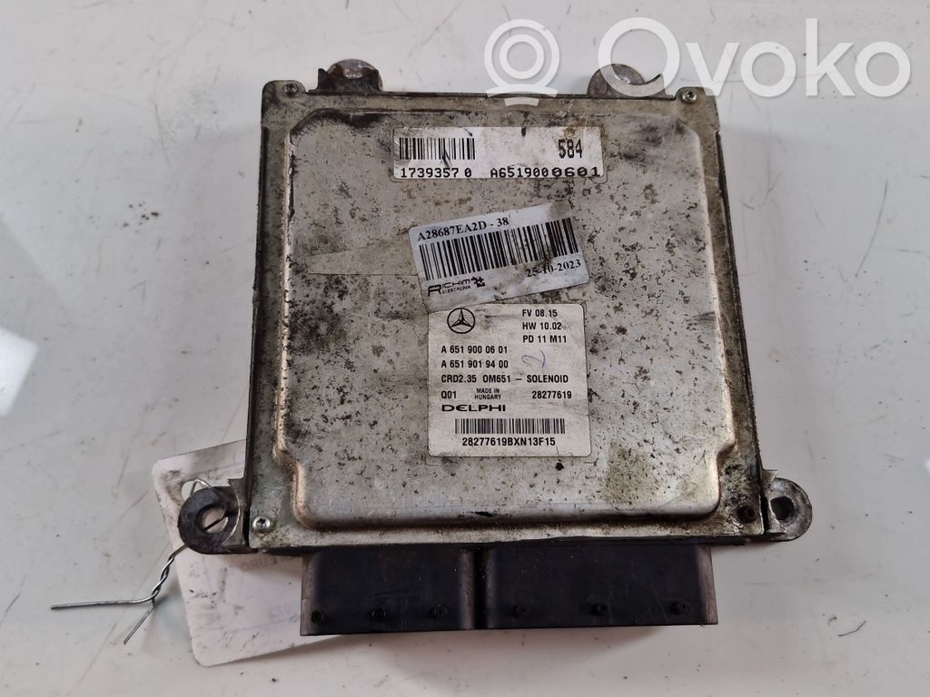 Mercedes-Benz Sprinter W906 Sterownik / Moduł ECU 