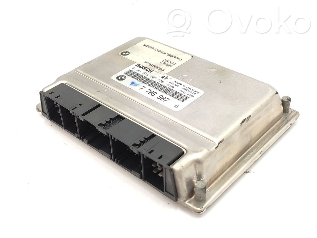 Unidad de control/módulo ECU del motor   7786887,0281010205