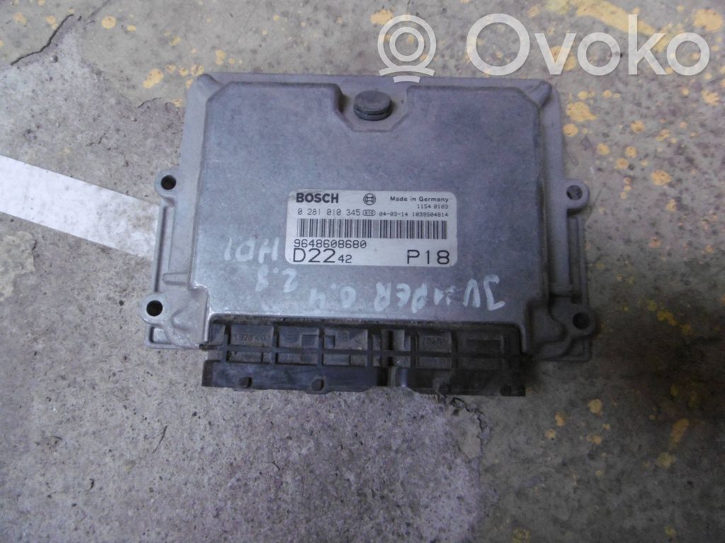 Peugeot Boxer Engine control unit/module 