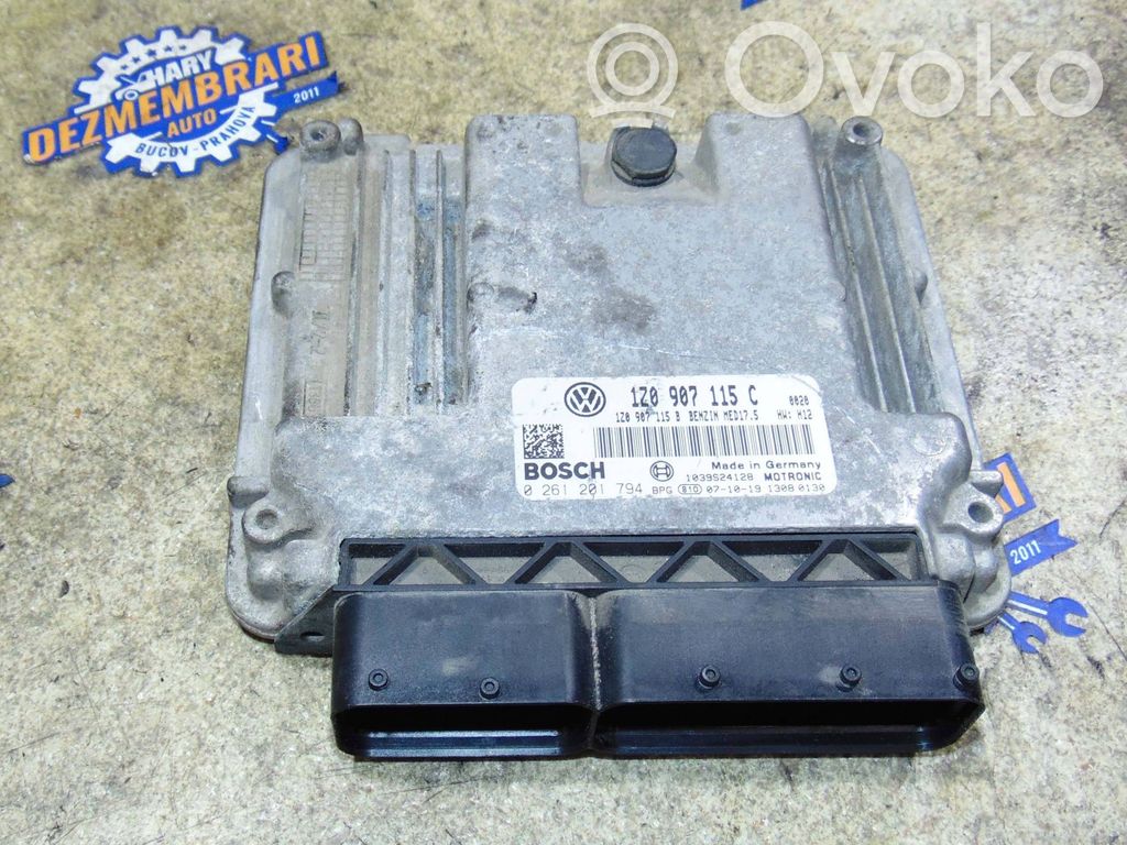 Skoda Octavia Mk2 (1Z) Unitate/modul de control motor 