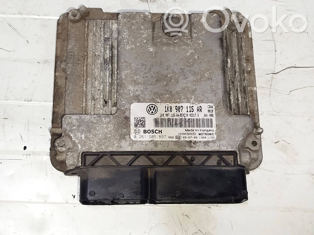 Volkswagen Golf VI Engine control unit/module ECU 