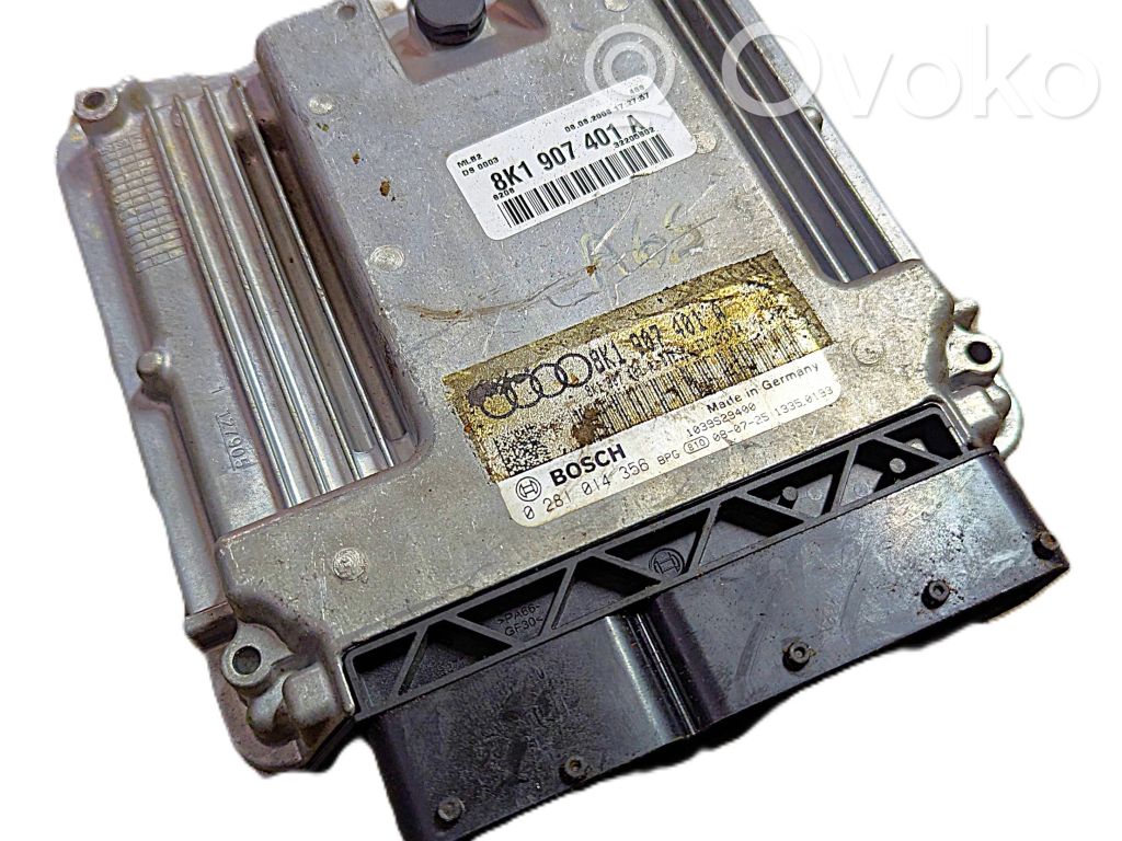 Engine control unit/module   8K1907401A,32206602,820081727