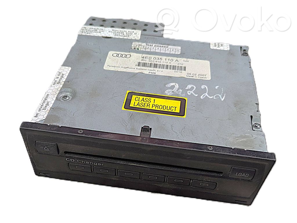 Audi A4 S4 B7 8E 8H Zmieniarka płyt CD/DVD 