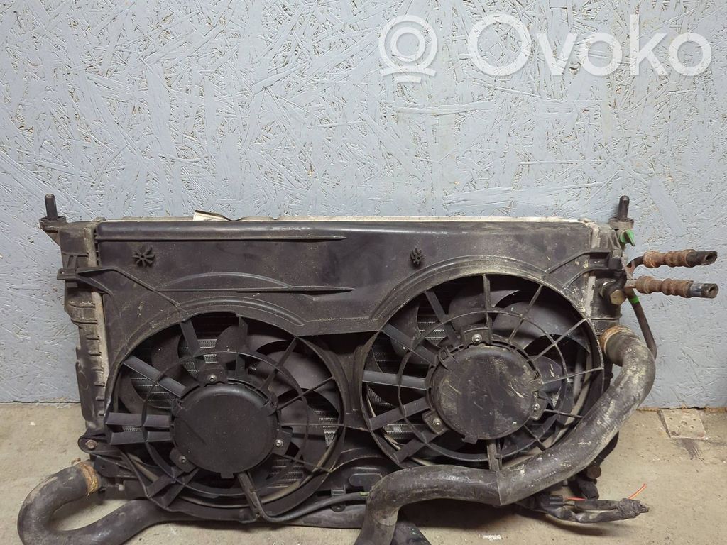 Saab 9-3 Ver2 Ventiliatorių komplektas 