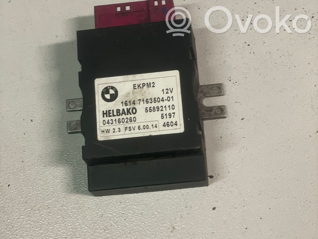 BMW 1 E81 E87 Fuel injection pump control unit/module 