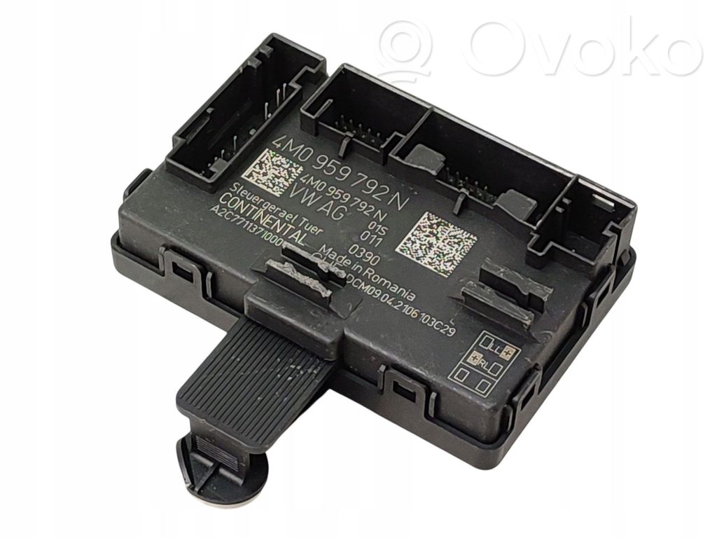Unité de commande module de porte   4M0959792N,4M0959792N
