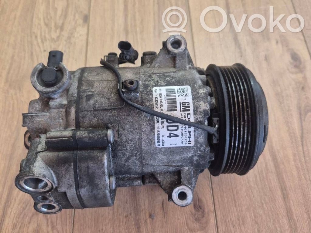Opel Zafira C Kompresor / Sprężarka klimatyzacji A/C 
