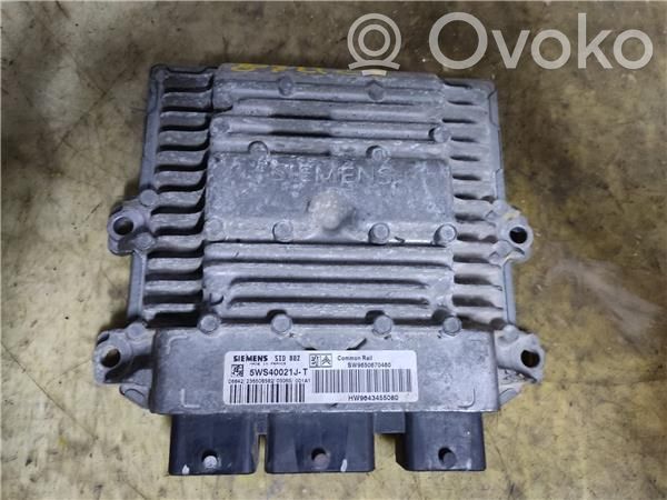 Engine control unit/module ECU   SW9650670480