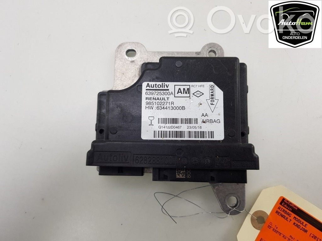 Airbag control unit/module   639725300A,985102271R,639725300A,985102271R