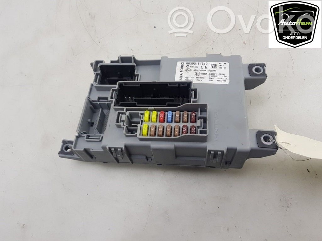 Alfa Romeo Mito Fuse box set 