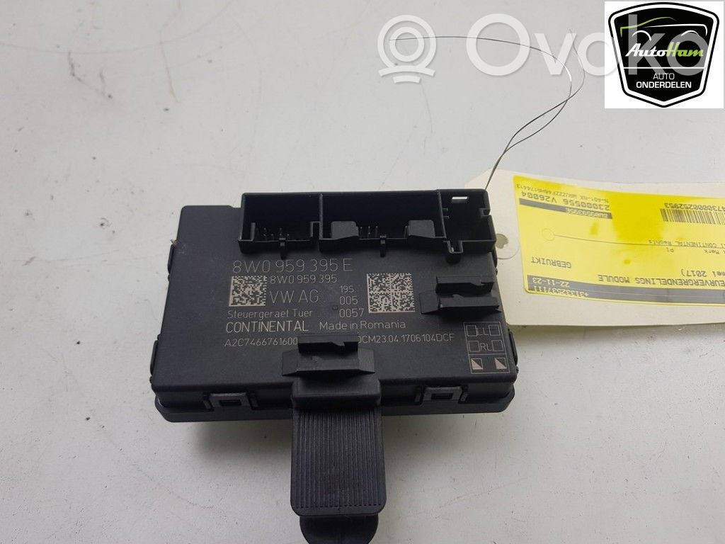 Audi A4 S4 B9 Door central lock control unit/module 