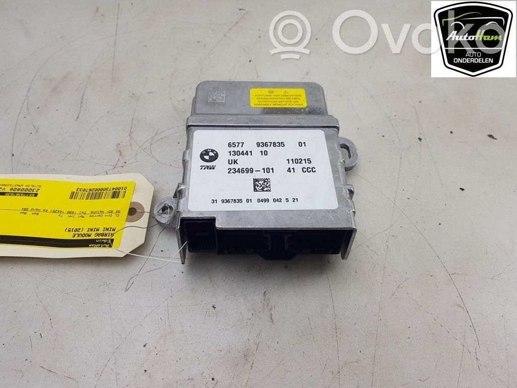 Mini One - Cooper F56 F55 Unidad de control/módulo del Airbag 