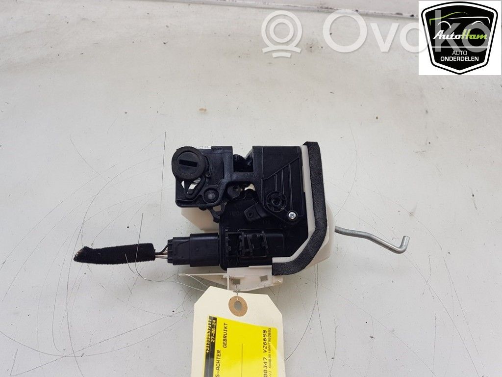 Línea de cable de puerta trasera